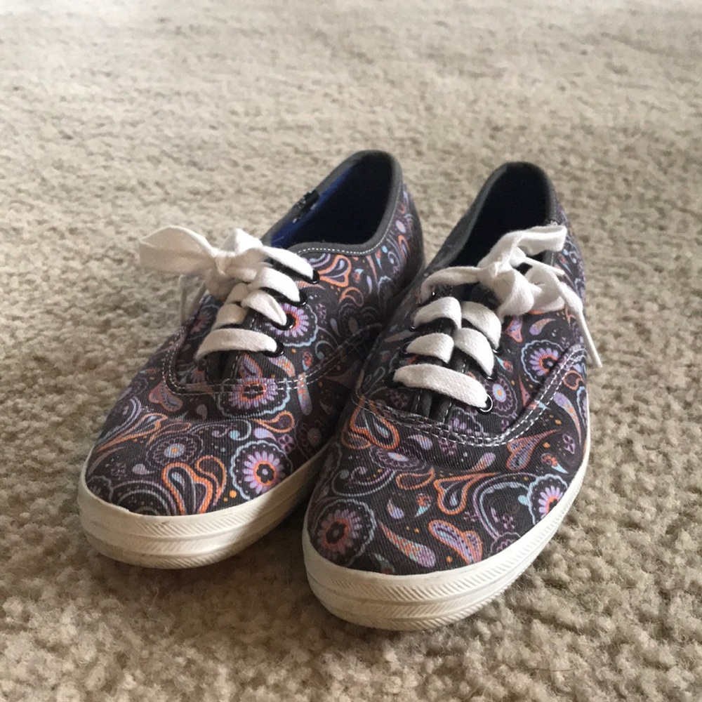 Keds paisley purple sneakers